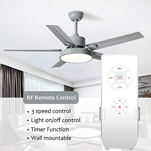 Smart WiFi Fan Switch Ceiling Fan and Light Remote Control Kit, WiFi Fan Controller Compatible with Alexa Google, Phone APP Control, No Hub Required, Universal Ceiling Fan Light Remote Control