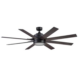 Honeywell Ceiling Fans 51473-01 Xerxes Ceiling Fan, 62, Matte Black