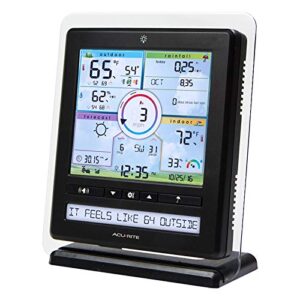 AcuRite Iris (5-in-1) Wireless Indoor/Outdoor Weather Station with Remote Monitoring Alerts for Weather Conditions (01536M)