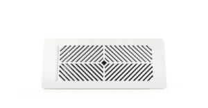 flair smart vent 4×10 (white), ac vent cover for floors, walls and ceilings. requires flair puck to operate. compatible with smart thermostats and voice assistants.