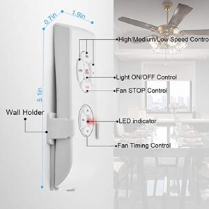 Ceiling Fan Remote Control Kit, WI-FI Smart Fan Control Timing Wireless Control with Amazon Alexa