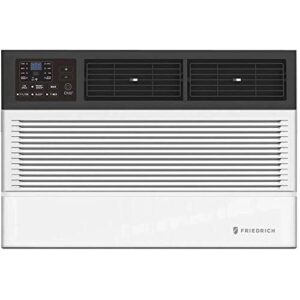 friedrich cew08b11a chill premier smart air conditioner window unit, wifi mobile control, white, heating & cooling capacity (8000 btu)