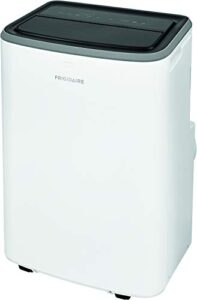 frigidaire fhpc102ab1 portable air conditioner with remote control for rooms, up to 350 sq. ft, white