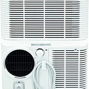 Frigidaire FHPC102AB1 Portable Air Conditioner with Remote Control for Rooms, Up to 350 Sq. Ft, White