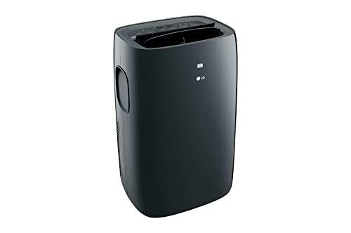 LG LP0821GSSM 18" Smart Portable Air Conditioner with 8000 BTU Cooling Capacity, ThinQ Technology, Remote Control and 2 Fan Speeds in Gray