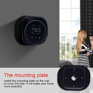 SASWELL Alpha Smart Thermostat with Voice Control, Connected Control Smart Phone Wi-Fi Thermostat, Touchscreen Color Display, DIY, Built-in Alexa. T18UTW-7-WIFI.