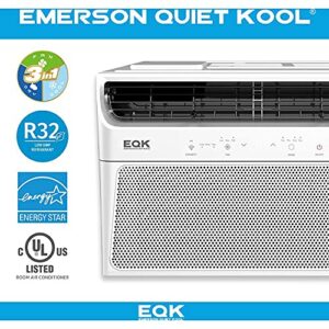 Emerson Quiet Kool Smart Window Air Conditioner,12000 Btu 115V, WiFi and Voice Control, Works w Amazon Alexa and Google Home, Energy Star, EARC12RSE1H, White