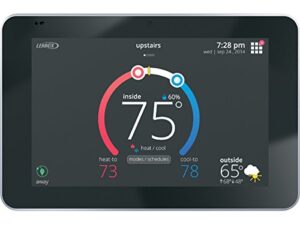 lennox 12u67 icomfort s30 ultra smart programmable thermostat, geo-fencing, remote access, wi-fi and alexa enabled