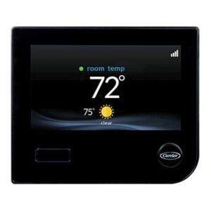 carrier infinity systxccitc01-b touch screen programmable wifi thermostat – black