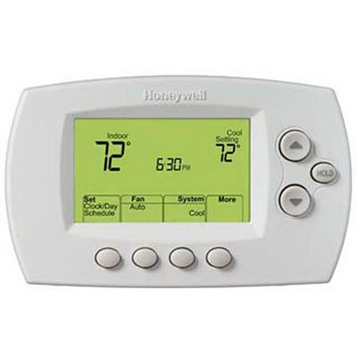 Honeywell Home Wi-Fi 7-Day Programmable Thermostat (RTH6580WF), Requires C Wire, Works with Alexa (Renewed)