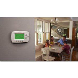 Honeywell Home Wi-Fi 7-Day Programmable Thermostat (RTH6580WF), Requires C Wire, Works with Alexa (Renewed)