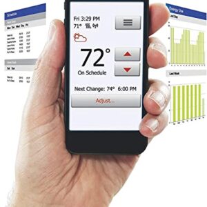 Touchscreen WiFi Programmable Floor Heating Thermostat FloorLace Flex (Thermostat, WiFi Programmable)