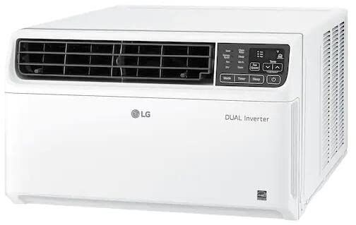 LG 14,000 BTU Dual Inverter Smart Wi-fi Enabled LW1522IVSM Window Air Conditioner, White