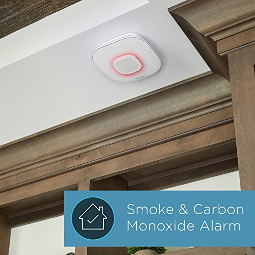 First Alert Onelink Safe & Sound - Smart Hardwired Smoke + Carbon Monoxide Alarm and Premium Home Speaker with Amazon Alexa