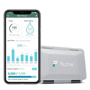 Flume 2 Smart Home Water Monitor & Water Leak Detector: Detect Water Leaks Before They Cause Damage. Monitor Your Water Use to Reduce Waste & Save Money. Installs in Minutes, No Plumbing Required