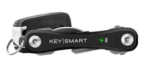 keysmart pro- compact smart trackable key holder w led flashlight & tile bluetooth key finder technology, edc key organizer, other mini tools & accessories for men, husband & dad