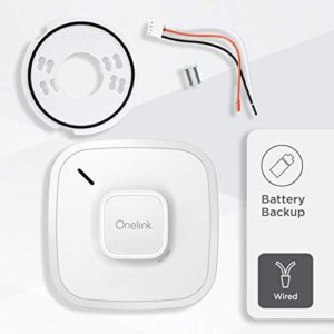 Onelink by FIRST ALERT Smoke Detector and Carbon Monoxide Detector | Hardwired | First Alert