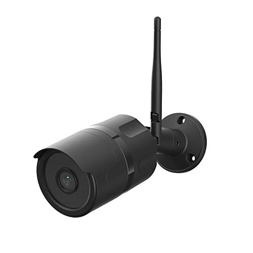 Feit Electric CAM/WM/WiFi 1080p HD Outdoor WiFi Smart Home Security Camera with Night Vision, 2-Way Audio, Black