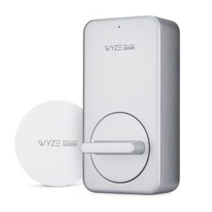 Wyze Lock WiFi & Bluetooth Enabled Smart Door Lock & Home Security System Core Kit with Hub, Keypad, Motion, Entry Sensors (2), and 6 Months of 24/7 Professional Monitoring Included (Service Required)