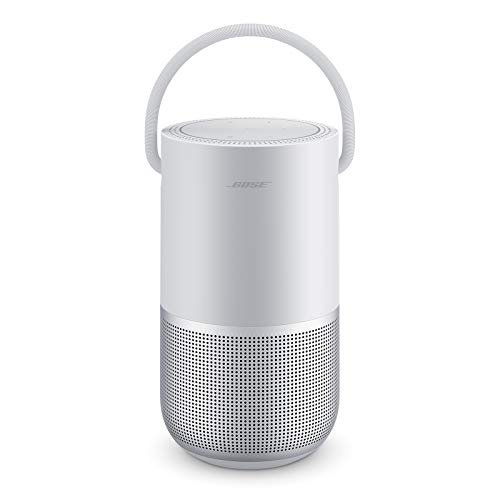 Bose Portable Smart Speaker — Wireless Bluetooth Speaker with Alexa Voice Control Built-In, Silver