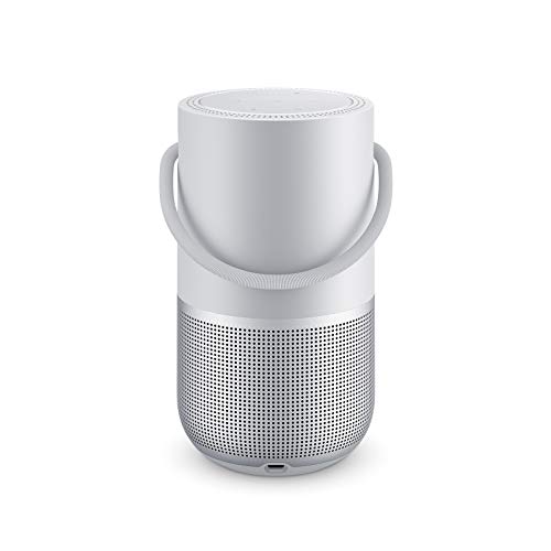 Bose Portable Smart Speaker — Wireless Bluetooth Speaker with Alexa Voice Control Built-In, Silver