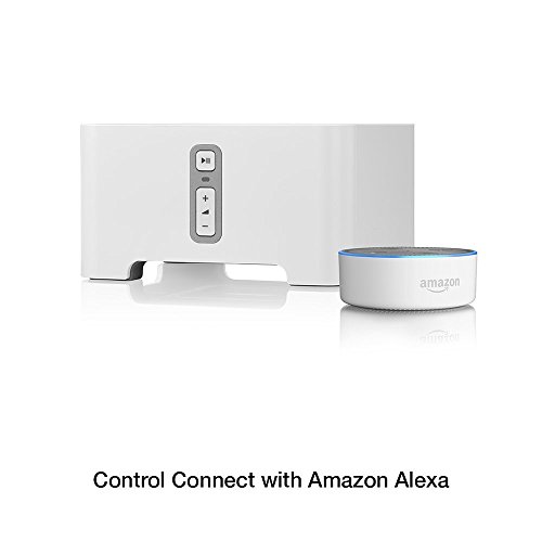 Sonos Connect - Wireless Home Audio Receiver Component for Streaming Music - White