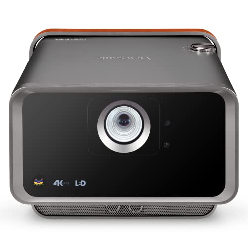 ViewSonic X10-4K True 4K UHD Short Throw LED Portable Smart Home Theater Projector Compatible with Amazon Alexa and Google Assistant (2019 Model)