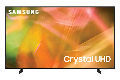 SAMSUNG 85-Inch Class Crystal 4K UHD AU8000 Series HDR, 3 HDMI Ports, Motion Xcelerator, Tap View, PC on TV, Q Symphony, Smart TV with Alexa Built-In (UN85AU8000FXZA, 2021 Model)