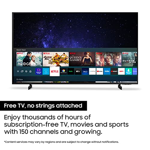 SAMSUNG 85-Inch Class Crystal 4K UHD AU8000 Series HDR, 3 HDMI Ports, Motion Xcelerator, Tap View, PC on TV, Q Symphony, Smart TV with Alexa Built-In (UN85AU8000FXZA, 2021 Model)