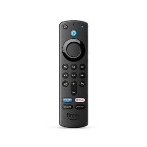 alexa voice remote (3rd gen) with tv controls, requires compatible fire tv device, 2021 release