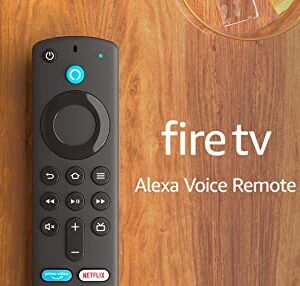 Alexa Voice Remote (3rd Gen) with TV controls, Requires compatible Fire TV device, 2021 release