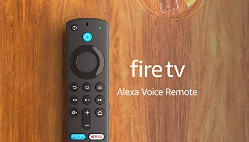 Alexa Voice Remote (3rd Gen) with TV controls, Requires compatible Fire TV device, 2021 release