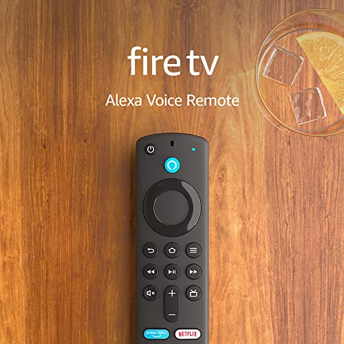 Alexa Voice Remote (3rd Gen) with TV controls, Requires compatible Fire TV device, 2021 release