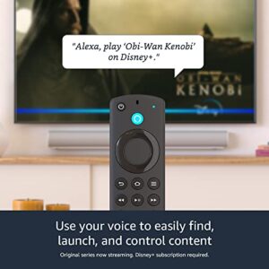 Alexa Voice Remote (3rd Gen) with TV controls, Requires compatible Fire TV device, 2021 release