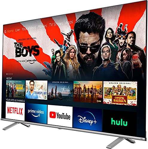 Toshiba 50-inch Class C350 Series LED 4K UHD Smart Fire TV (50C350KU, 2021 Model)