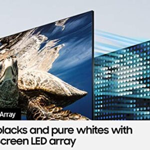 SAMSUNG 85-Inch Class QLED Q80A Series - 4K UHD Direct Full Array Quantum HDR 12x Smart TV with Alexa Built-in and 6 Speaker Object Tracking Sound - 60W, 2.2.2CH (QN85Q80AAFXZA, 2021 Model)