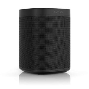sonos one (gen 2) – voice controlled smart speaker with amazon alexa built-in (black)