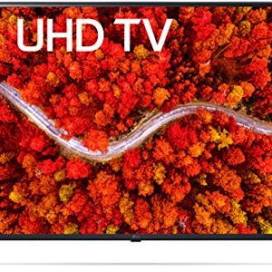 LG 80 Series 43” Alexa Built-in, 4K UHD Smart TV, Native 60Hz Refresh Rate, Dolby Cinema, Director Settings, Gaming Mode, with Magic Remote (43UP8000, Old Model)