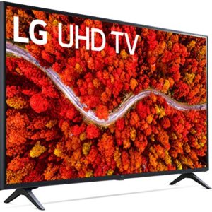 LG 80 Series 43” Alexa Built-in, 4K UHD Smart TV, Native 60Hz Refresh Rate, Dolby Cinema, Director Settings, Gaming Mode, with Magic Remote (43UP8000, Old Model)