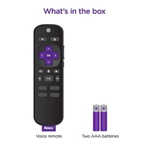 Roku Voice Remote (Official) for Roku Players, Roku TVs and Roku Audio