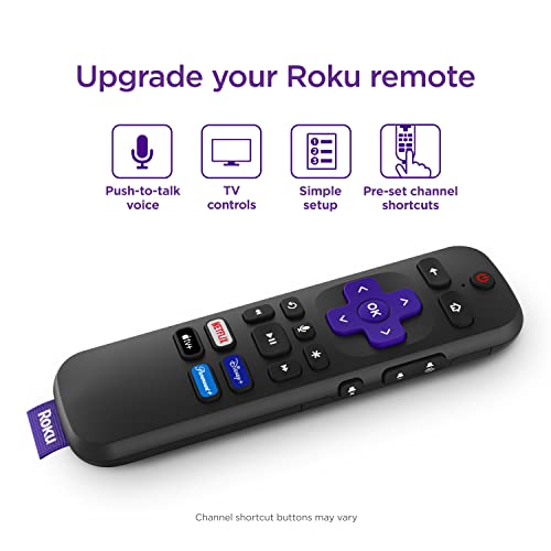 Roku Voice Remote (Official) for Roku Players, Roku TVs and Roku Audio