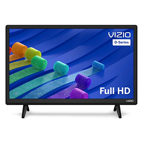 VIZIO 24-inch D-Series Full HD 1080p Smart TV with Apple AirPlay and Chromecast Built-in, Alexa Compatibility, D24f-J09, 2022 Model