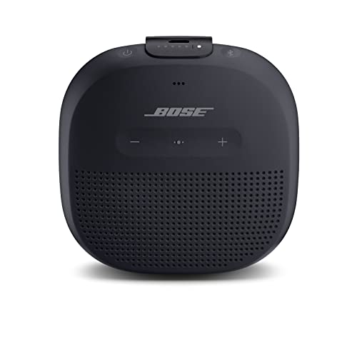 Bose SoundLink Micro Bluetooth Speaker: Small Portable Waterproof Speaker with Microphone, Black