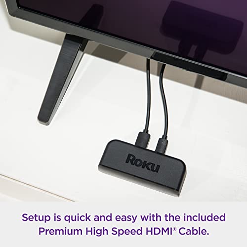 Roku Premiere | HD/4K/HDR Streaming Media Player, Simple Remote and Premium HDMI Cable, Black