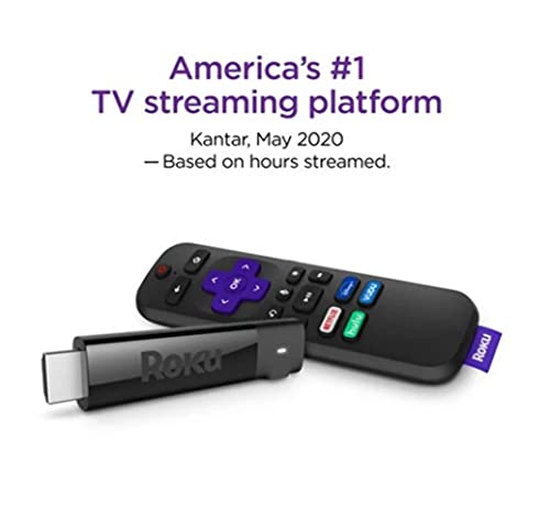 Roku Streaming Stick+ | HD/4K/HDR Streaming Device with Long-range Wireless and Voice Remote with TV Controls (Renewed)