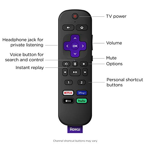 Roku Ultra 2020 | Streaming Media Player HD/4K/HDR, Bluetooth Streaming, andRoku Voice Remote with Headphone Jack and Personal Shortcuts, includes Premium HDMI Cable (Renewed)