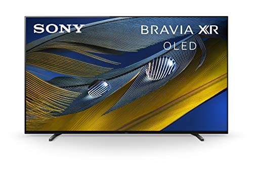 Sony A80J 77 Inch TV: BRAVIA XR OLED 4K Ultra HD Smart Google TV with Dolby Vision HDR and Alexa Compatibility XR77A80J- 2021 Model, Black