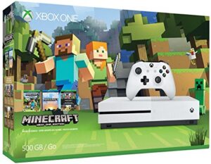 xbox one s 500gb console – minecraft bundle [discontinued]