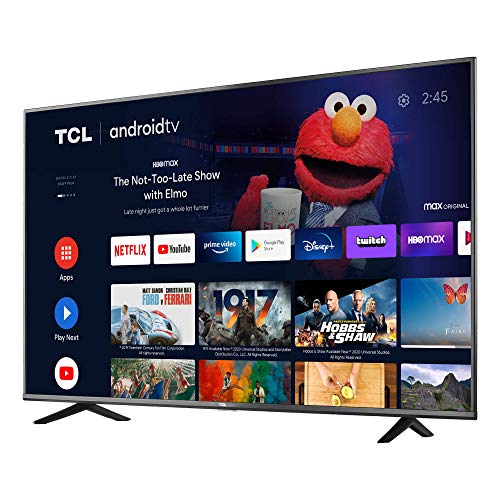 TCL 50-inch Class 4-Series 4K UHD HDR Smart Android TV - 50S434, 2021 Model