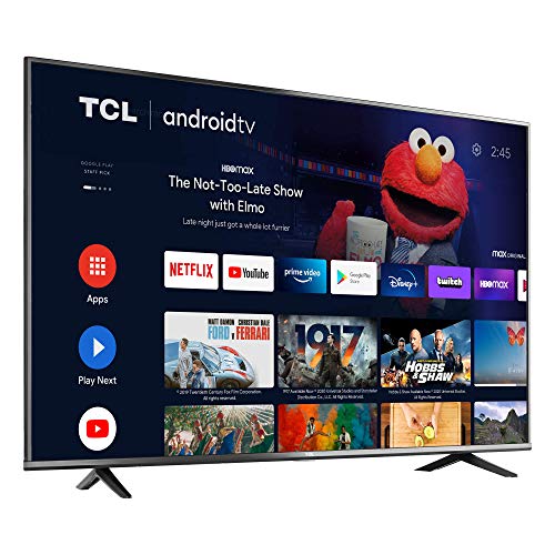 TCL 50-inch Class 4-Series 4K UHD HDR Smart Android TV - 50S434, 2021 Model